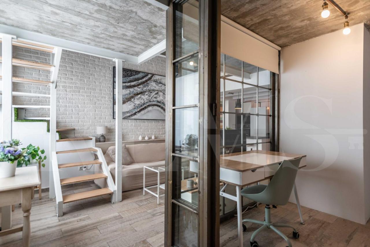 מאלגה Bright Duplex Loft Next To The City Center By Rems מראה חיצוני תמונה