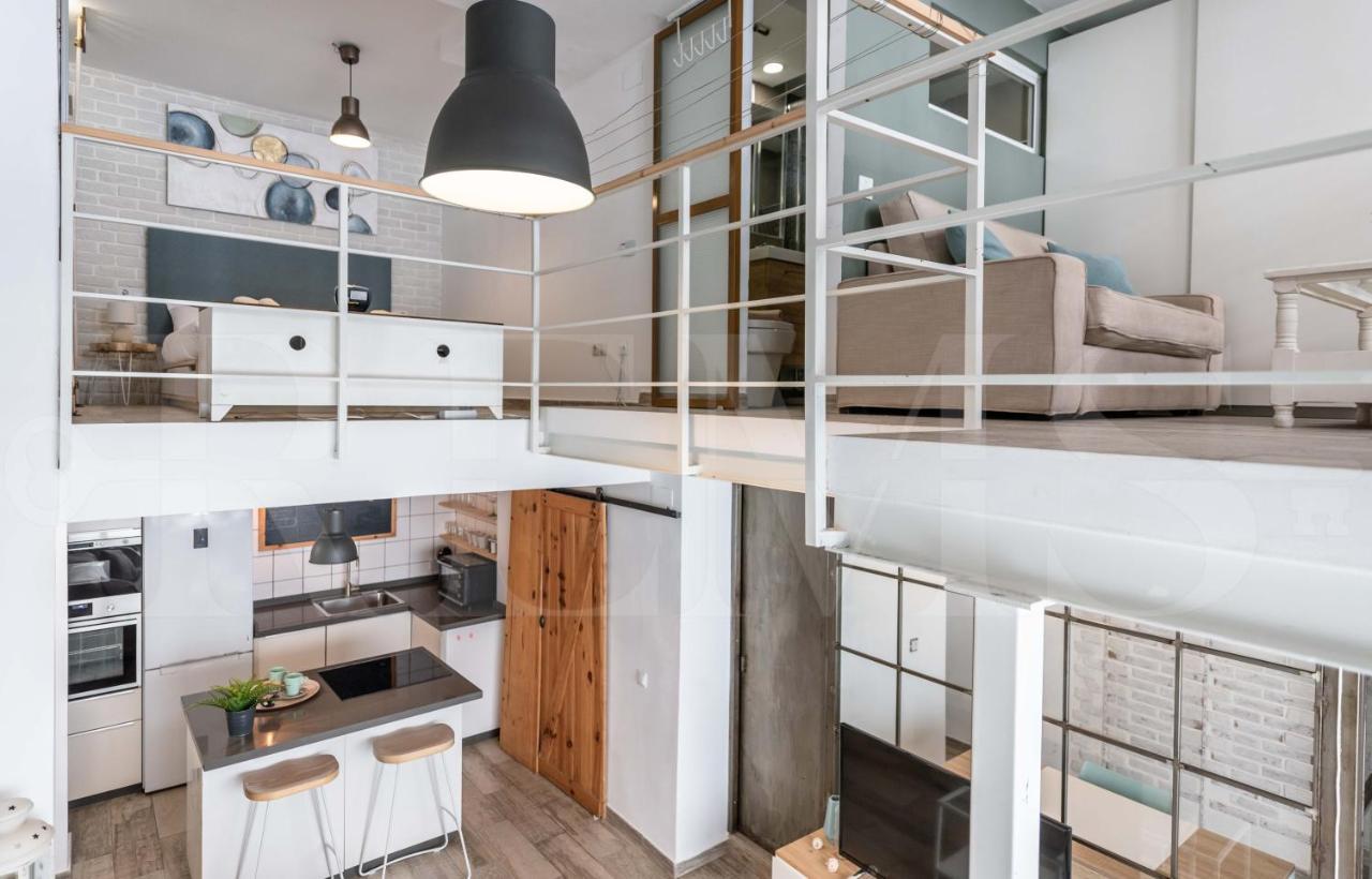 מאלגה Bright Duplex Loft Next To The City Center By Rems מראה חיצוני תמונה